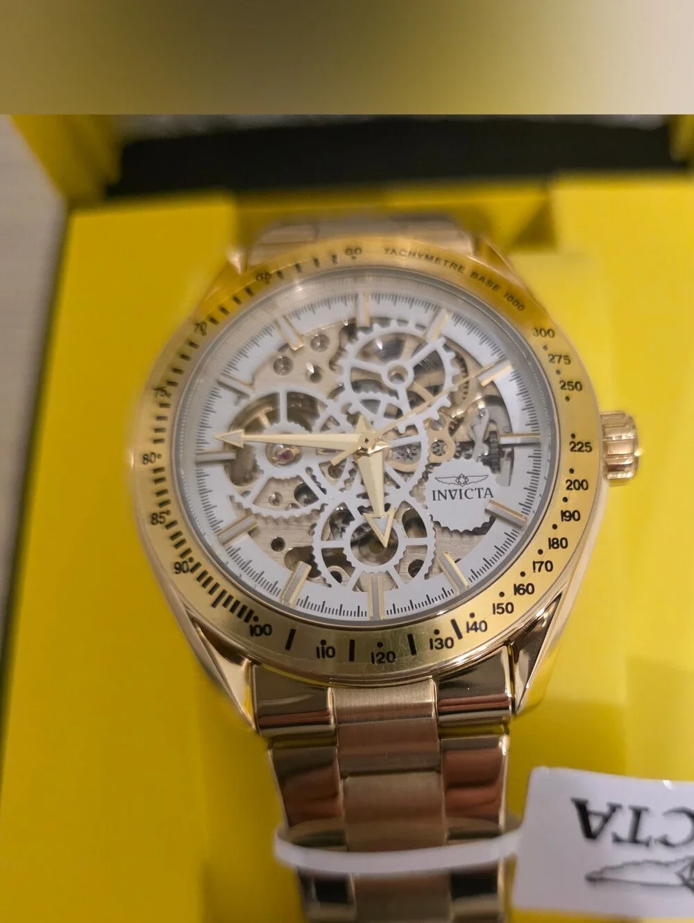 444. Invicta Objet D Art Excelsior Automatic Men's Watch w/ Skeleton Dial - 43mm